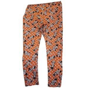 Lularoe Minnie Mouse orange and white